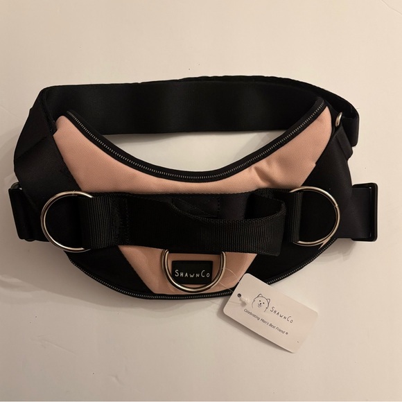 ShawnCo New $33 Essential Harness Padded Rose Gold Black XL - Picture 3 of 12